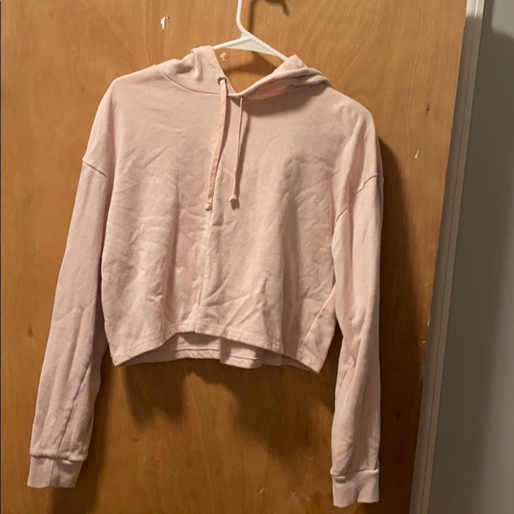 Pink Cropped Sweater